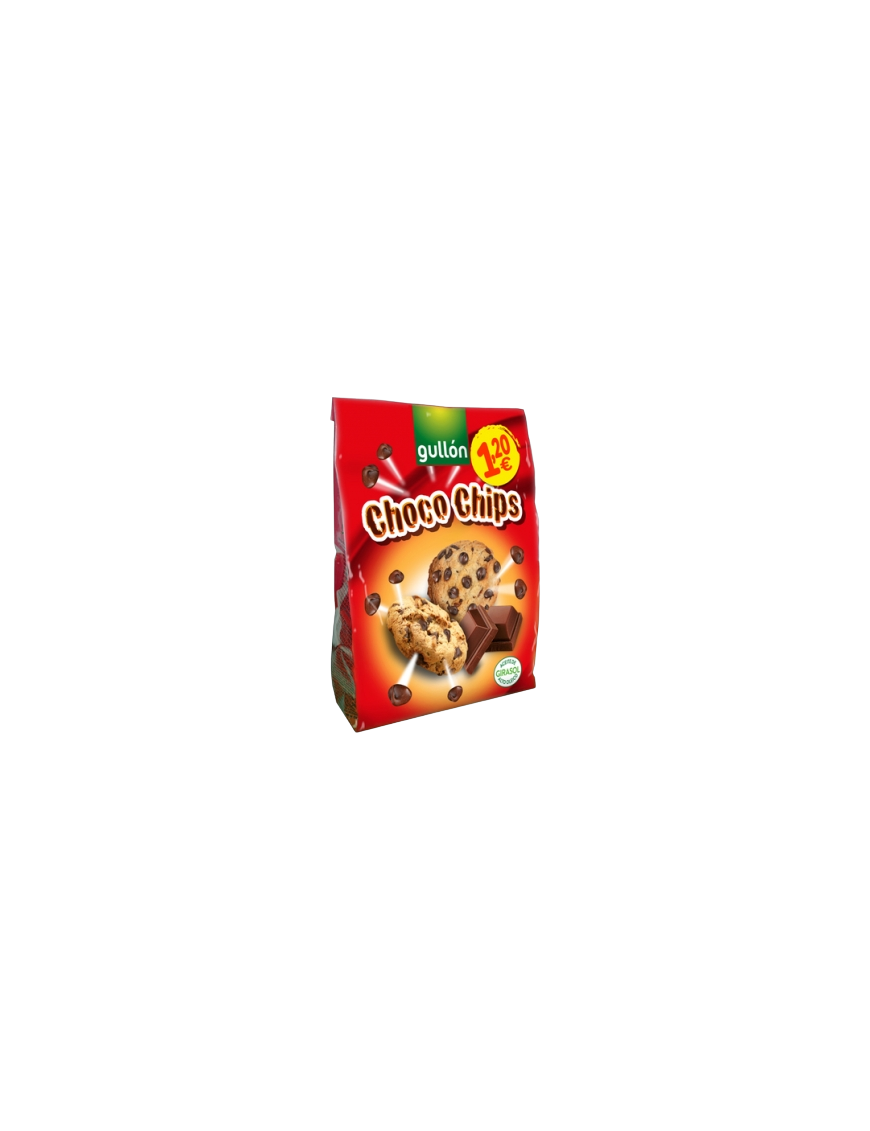 GALLETAS GULLON CHOCO CHIPS B/175 GR 1,20€