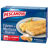 MERLUZA PESCANOVA FILETE AL HUEVO S/GLUTEN P/400