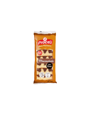 S/GLUTEN PROCELI BIZCOCHO MARMOLADO P/180 GR