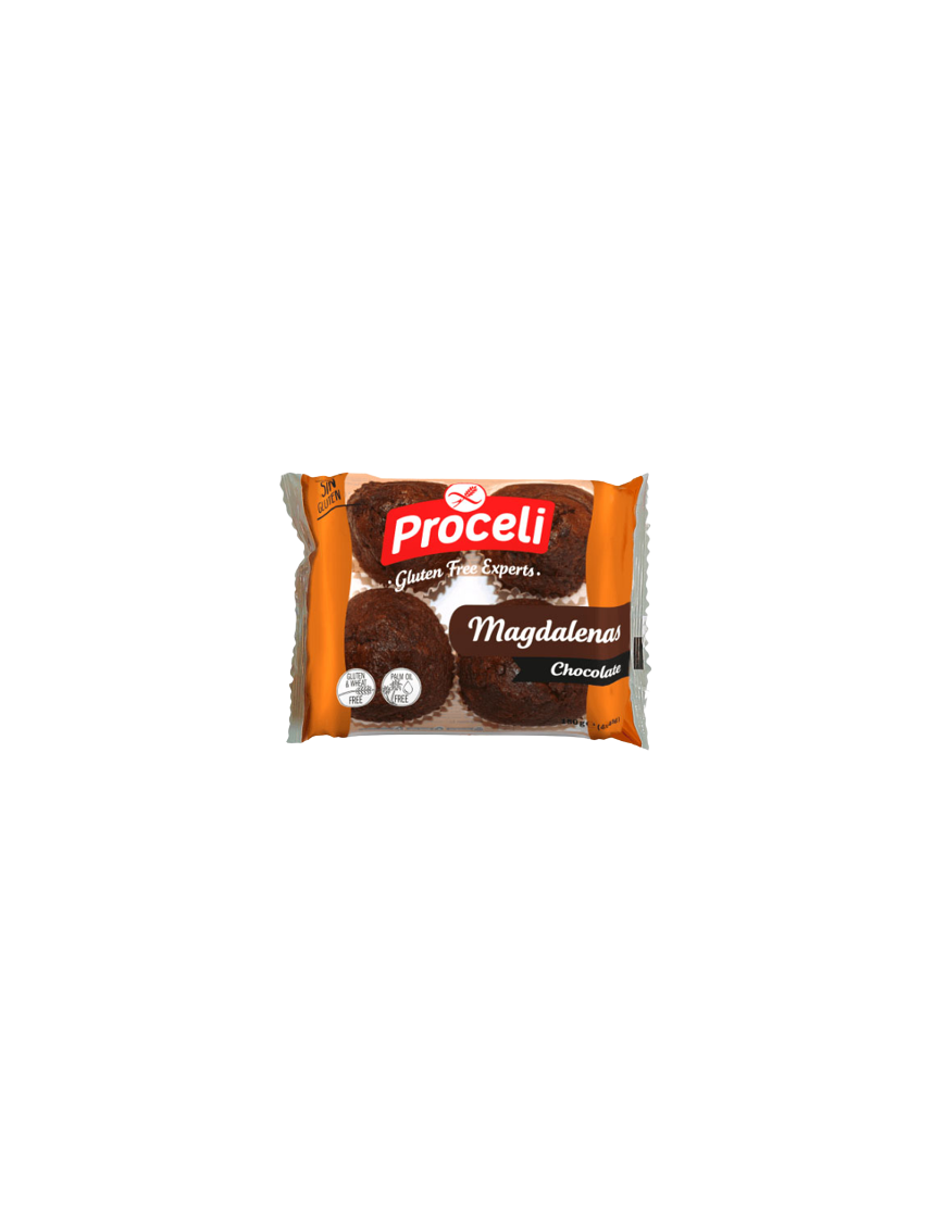 S/GLUTEN PROCELI MAGDALENA CHOCOLATE P/4 UD