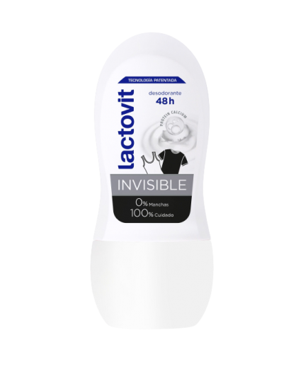 DESODORANTE LACTOVIT INVISIBLE ROLL-ON 50 ML