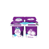 KAIKU YOGUR SIN LACTOSA NATURAL AZUCARADO P/4-UD