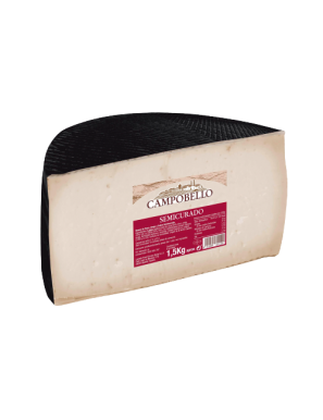 QUESO LACT.CAMPOBELLO SEMICURADO MITADES X KG