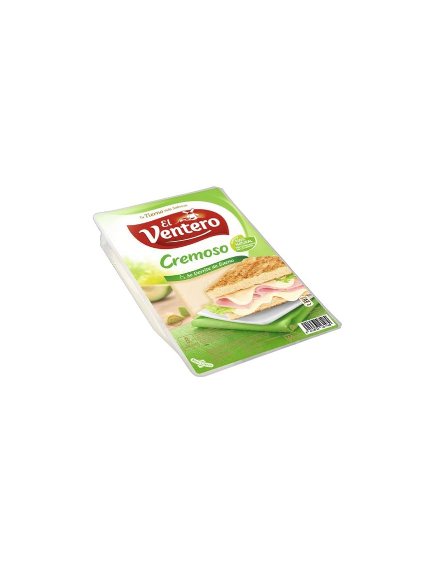 QUESO LACT.VENTERO LONCHA CREMOSO B/160.GR.