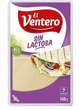 QUESO LACT.VENTERO LONCHA SIN/LACT.B/140.GR.