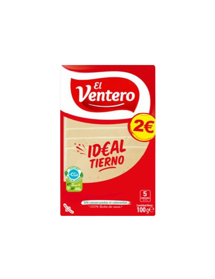 QUESO LACT.VENTERO LONCHA TIERNO (2€) B/100GR