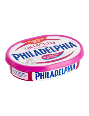 QUESO PHILADELPHIA KRAFT SIN LACTOSA TARRINA 150GR