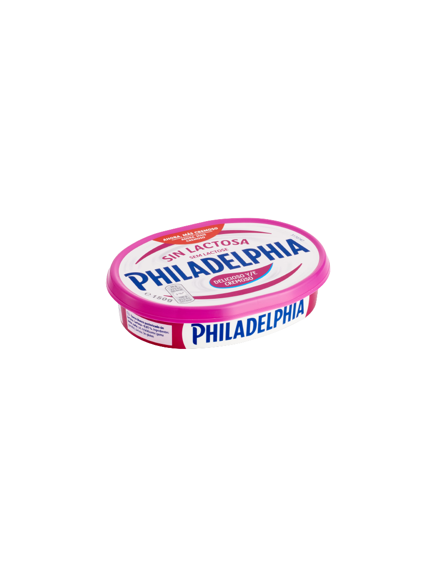 QUESO PHILADELPHIA KRAFT SIN LACTOSA TARRINA 150GR