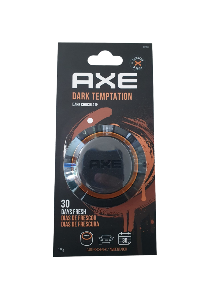 AMBIENTADOR COCHE AXE DARK TEMPTATION LATA 125GR