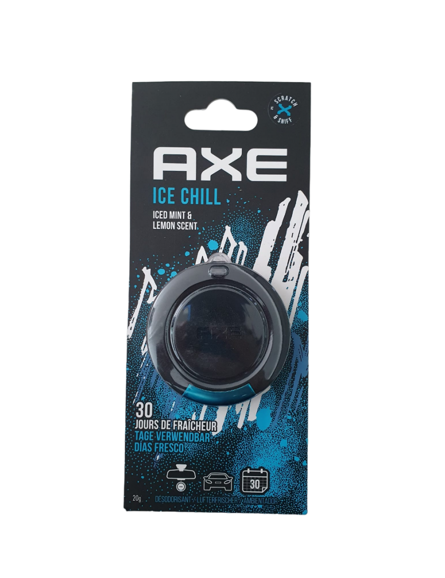 AMBIENTADOR COCHE AXE ICE CHILL COLGADOR