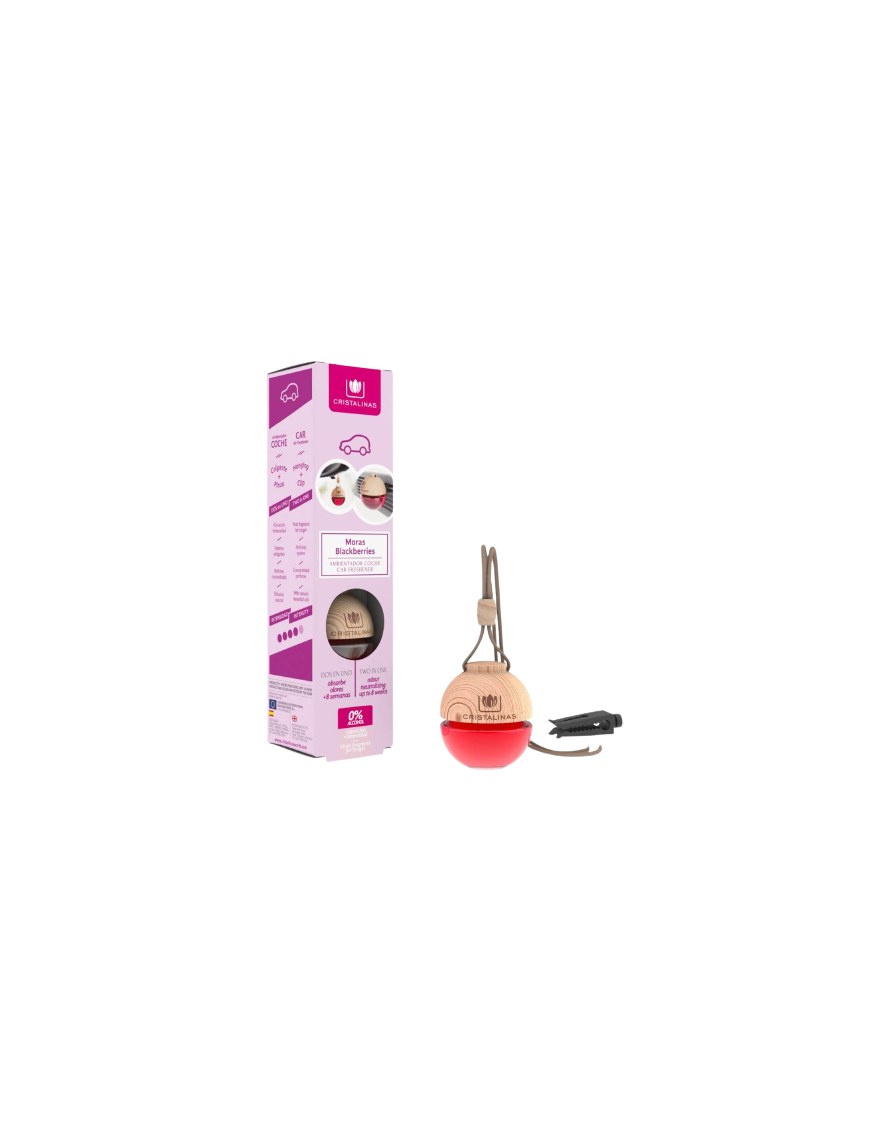 AMBIENTADOR COCHE CRISTALINAS MORAS 6ML.