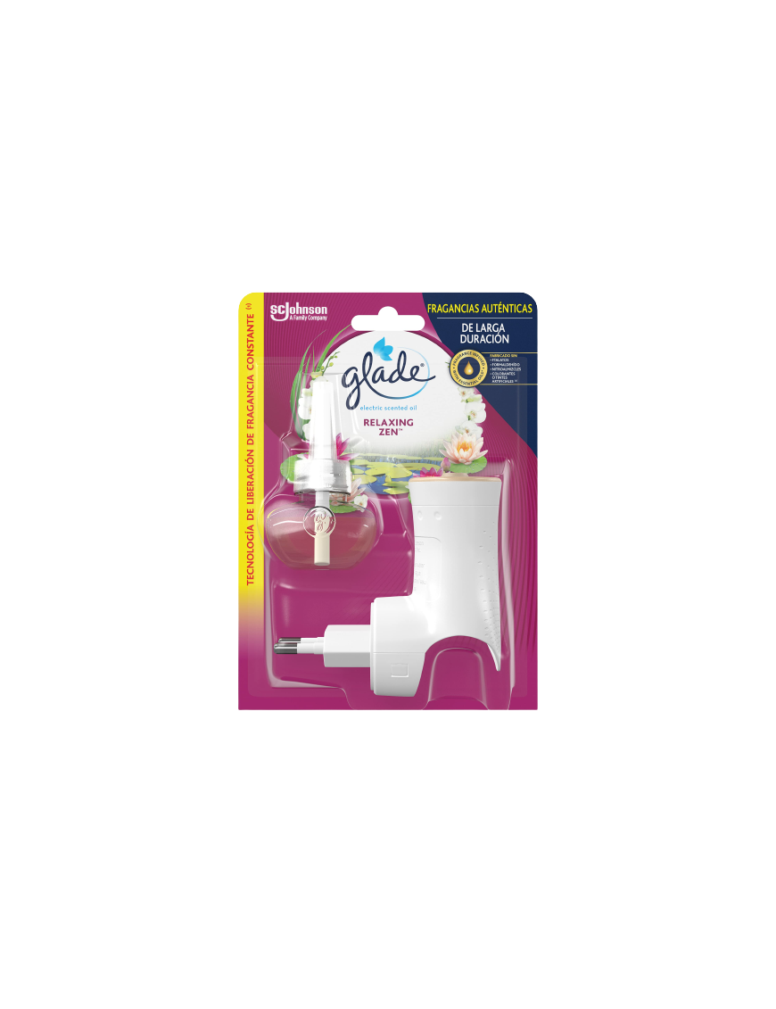 AMBIENTADOR GLADE ELECTRIC RELAX ZEN APARATO