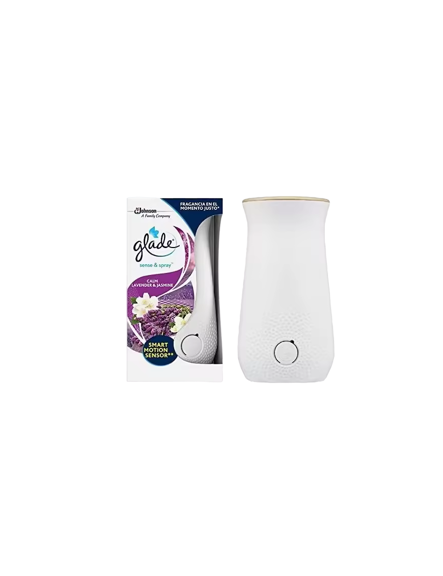 AMBIENTADOR GLADE S & S  LAVANDA JAZMIN APARATO