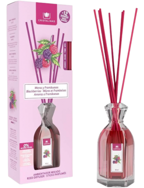 AMBIENTADOR MIKADO CRISTALINAS MORAS 90 ML