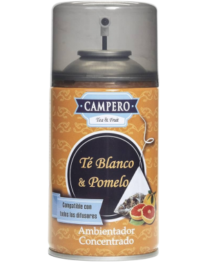 AMBIENTADOR RECAMBIO CAMPERO TE BLANCO&POM 250 ML