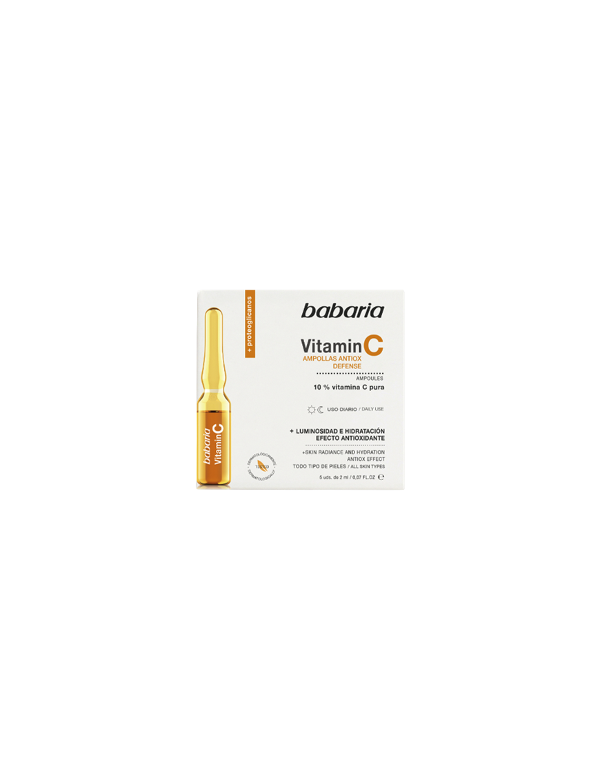 AMPOLLAS BABARIA VITAMINA-C ANTIOXIDANTE PACK-5 UD