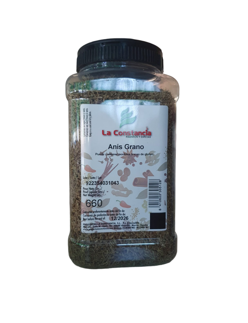 ANIS GRANO CONSTANCIA B/HOTELERO 660 GR.