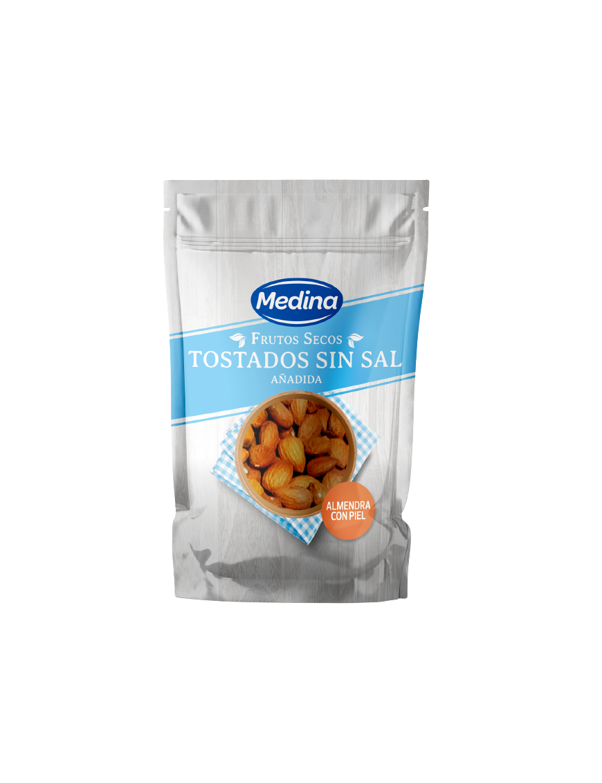 AP.MEDINA DOYPACK ALMENDRA TOSTADA SIN SAL 125 GR