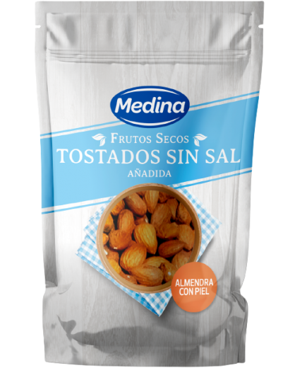 AP.MEDINA DOYPACK ALMENDRA TOSTADA SIN SAL 125 GR