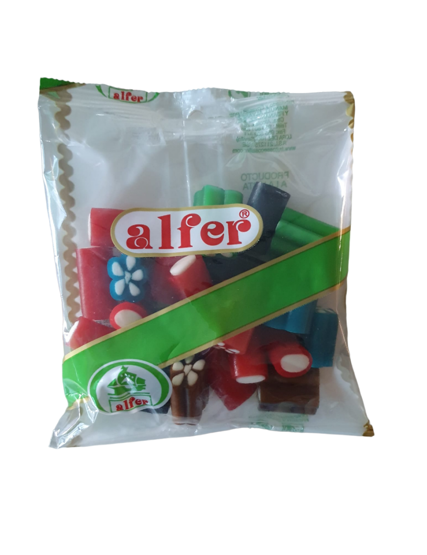 APERITIVOS ALFER COCKTAIL REGALIZ (1€) 140 GR