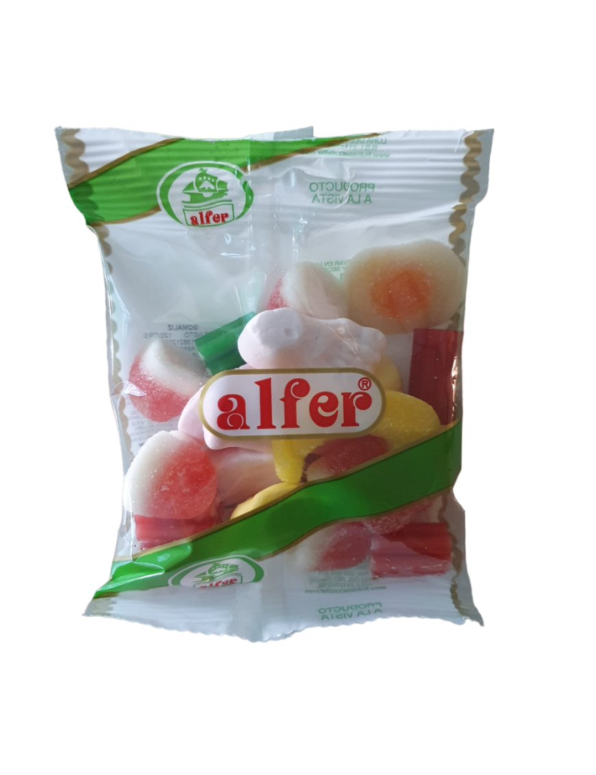 APERITIVOS ALFER GOMINOLAS COCKTAIL (1€) 150 GR