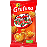 APERITIVOS GREFUSA CORAZONES TIJUANA B/65 1,40€