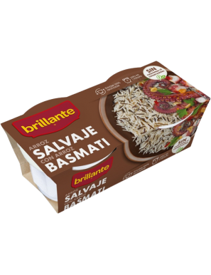 ARROZ BRILLANTE SALVAJE BIPACK 2X125 GR