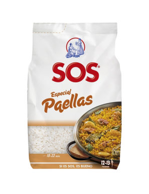 ARROZ SOS ESPECIAL PAELLAS  B/ 1.KG.