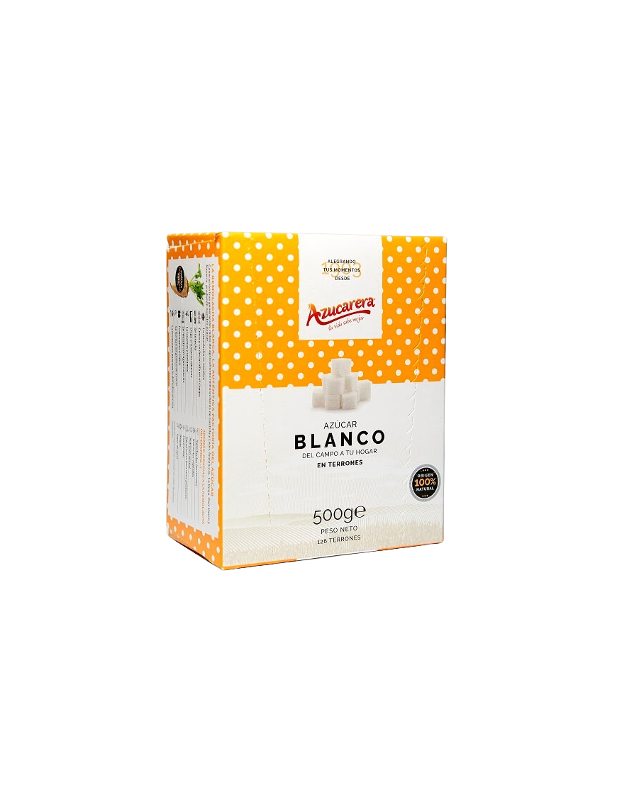 AZUCAR BLANCA AZUCARERA TERRON CAJA 500 GR. 126 UD