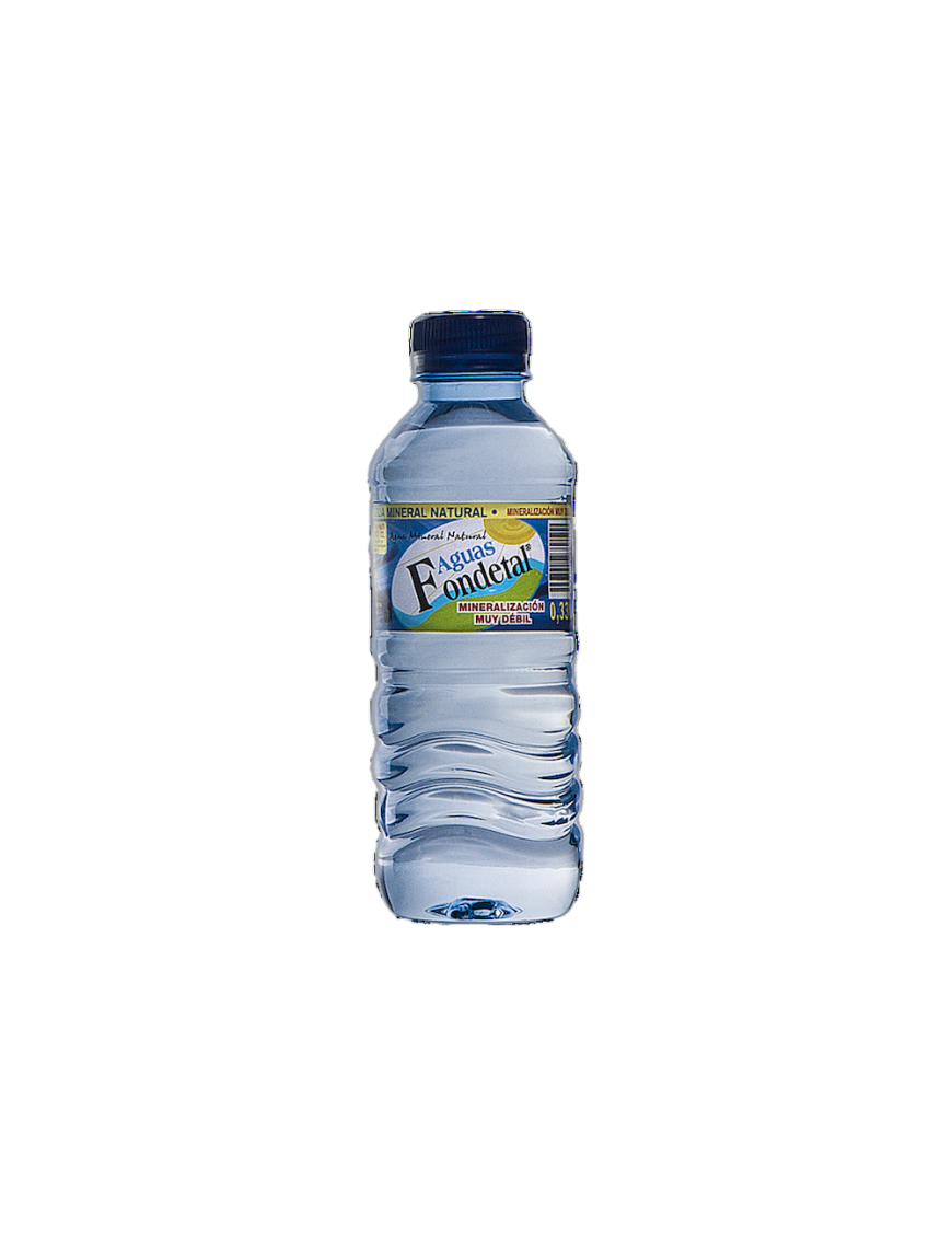 AGUA MINERAL FONDETAL BOTELLA PET-330.ML