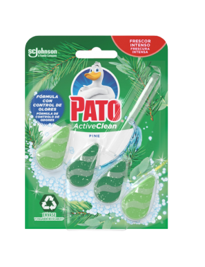 LIMPIADOR WC PATO ACTIVE AGUA PINO  P/2X38,6GR