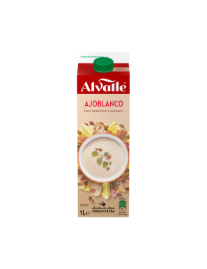 GAZPACHO ALVALLE AJO BLANCO ALMENDRAS BRICK-1L