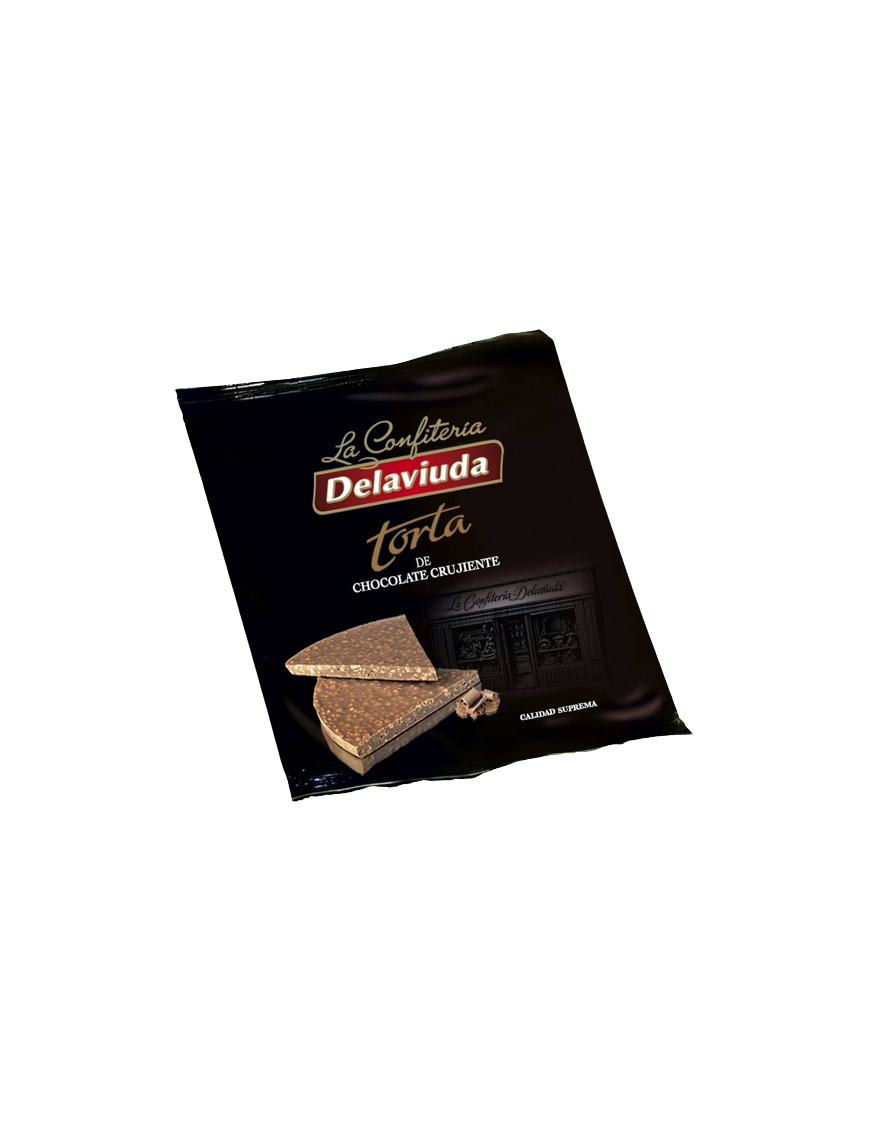 TORTA DELAVIUDA CHOCOLATE CRUJIENTE R/70608 130 GR