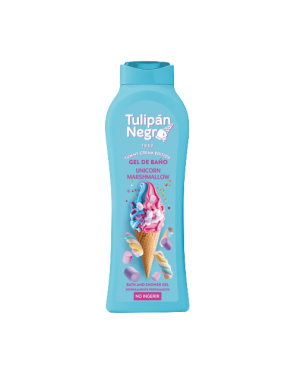 GEL BAÑO TULIPAN NEGRO UNICORNIO B/650ML