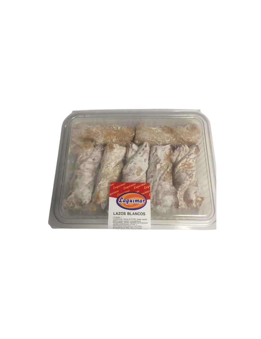 DULCES LAGUIMAR LAZO BLANCO/RALLADO BLISTER 220GR