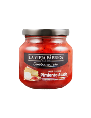 SALSA PIMIENTO ASADO V/FABRICA  T/C 280 GR