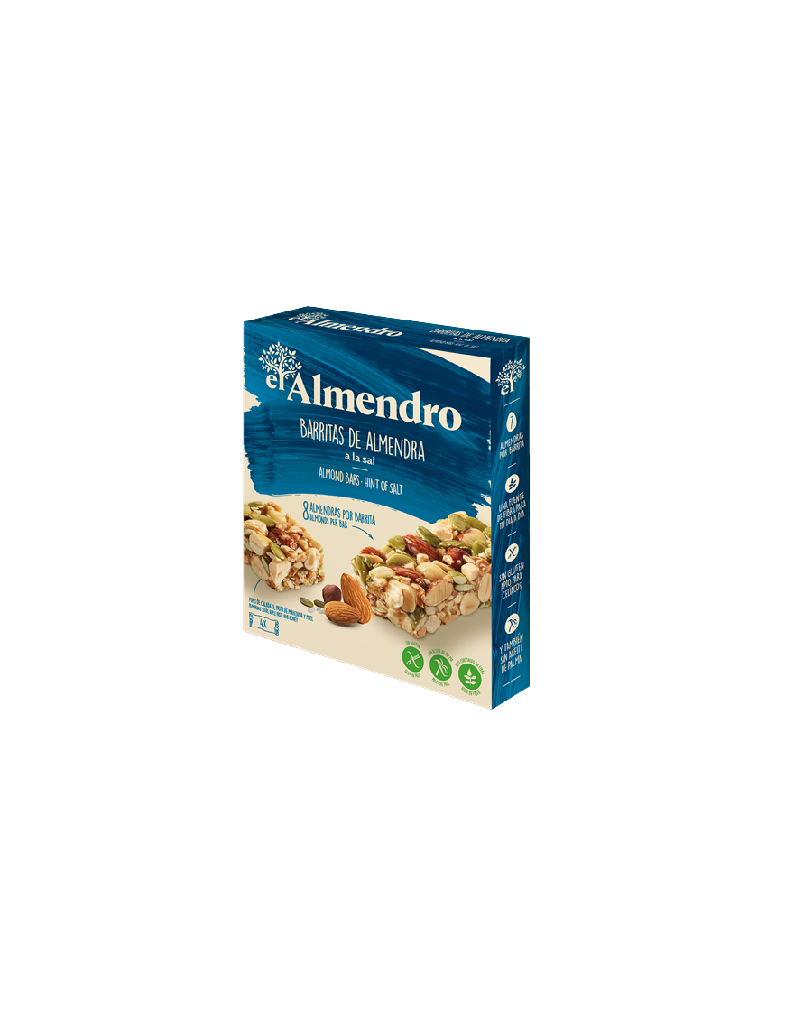 CEREALES BARRITA EL ALMENDRO ALMENDRA P/4 UD