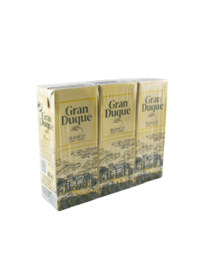 VINO BRICK  GRAN DUQUE BLANCO PACK 3X187ML