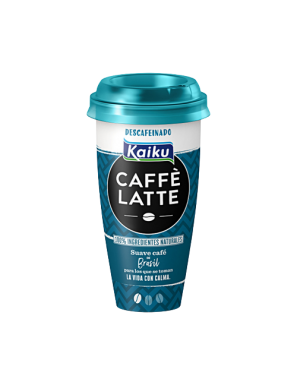 KAIKU CAFE DESCAFEINADO V/230ML