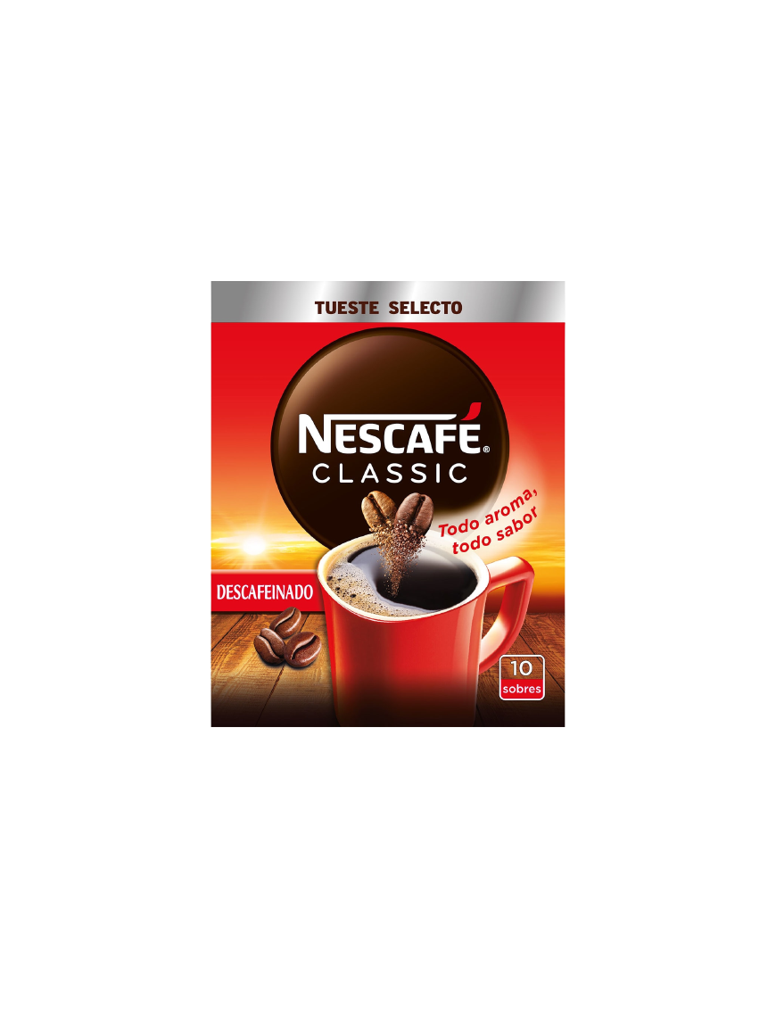 DESCAFEINADO NESCAFE ESTUCHE 10 SOBRES