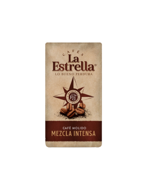 CAFE LA ESTRELLA MOLIDO 50/50 PAQUETE 250 GR