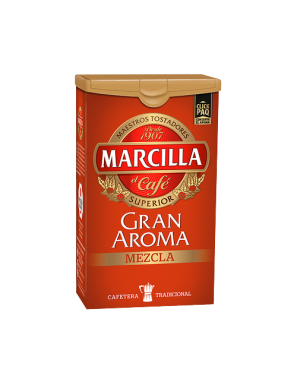 CAFE MARCILLA MOLIDO MEZCLA 50/50 PAQ/250 GR 