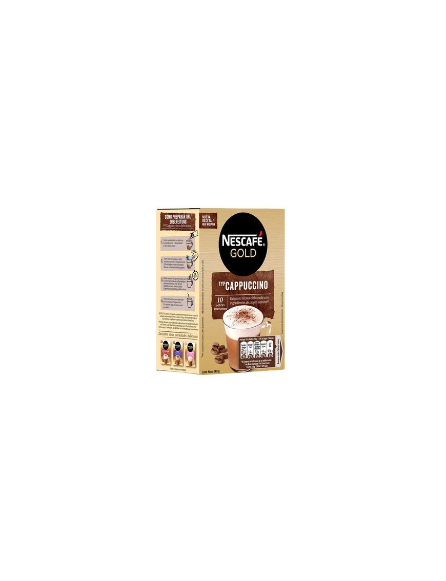 CAFE NESCAFE CAPPUCCINO CLASSIC ESTUCHE 10 UD