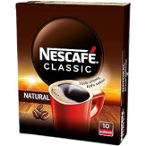 CAFE NESCAFE NATURAL CLASSIC ESTUCHE 10 SOBRES