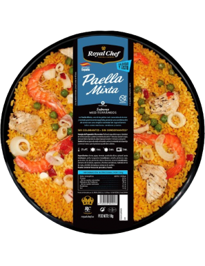 PAELLA MIXTA ROYAL CHEF BANDEJA 1 KG