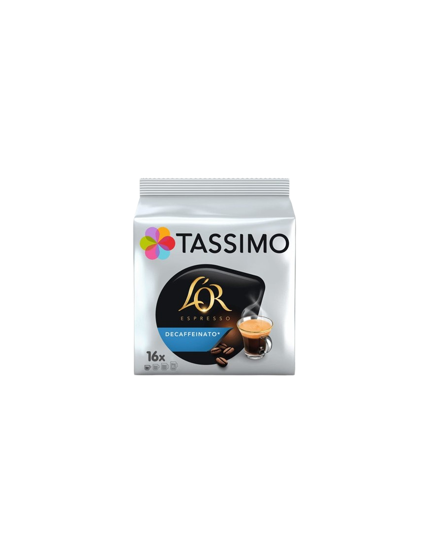 TASSIMO LOR ESPRESSO DESCAFEINADO 16CAP B/105,6 GR