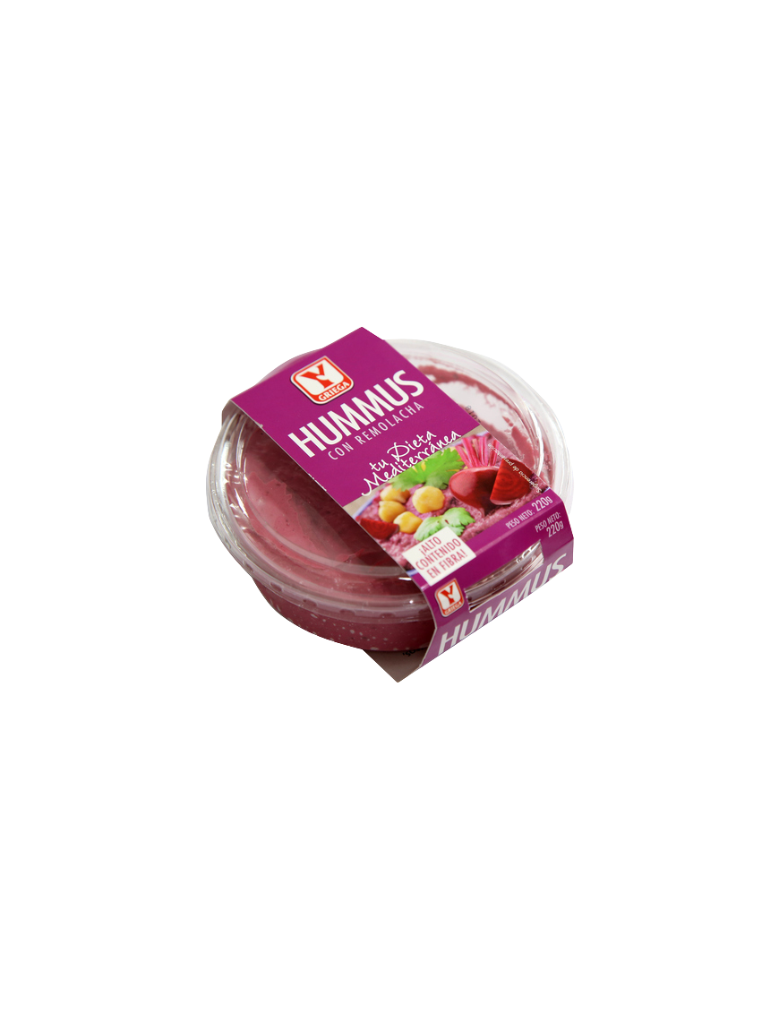 HUMMUS C/REMOLACHA YGRIEGA T/220 GR