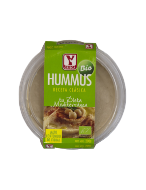 HUMMUS CLASICO YGRIEGA BIO T/200 GR