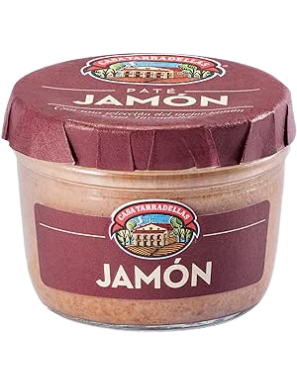 PATE CASATARRADELLAS JAMON T/125 GR