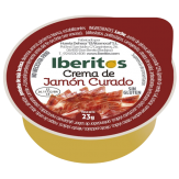 PATE CREMA IBERITOS JAMON CURADO 23GR PACK-5 UD